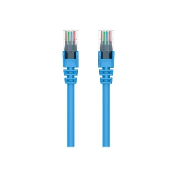 Belkin A3L980B25-BLU-S CAT-6 Snagless Blue Patch Cable (25 Feet)