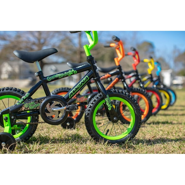 PAIR Baldys 16 x 1.75 BLACK With TAN WALL Kids BMX