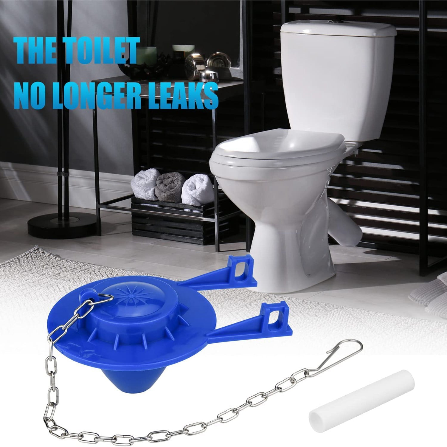 Water Replaced Flapper Toilet Still Runs Leaking Water Toilet