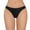 Black, variant on Harpily Clearance Bikini Brief Underwear for Women Pack Silky Shiny Low Waist Transparent Panties