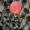 thumbnail image 4 of Luz Solar De Flor De Bola, Luz Solar De Jardín De Simulación De Bola De Nieve De Cerezo Impermeable Con Diseño De Enchufe De Tierra, 20 Cuentas De Luz Cálida Para Decoración, 4 of 7
