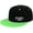 Green, variant on Paris Flat Bill Hats Contrast Hip Hop Baseball Cap Unisex Snapback Rock Caps