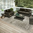 thumbnail image 2 of Yuma Indoor/Outdoor Beige Persian 3' x 5' Non-Skid Area Rug, 2 of 9