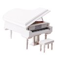 thumbnail image 1 of Figura de acción miniatura de Grand Piano modelo Dollhouse Acces Diamond Grade, extra grande sin, blanco Feliz Sencillez, 1 of 5