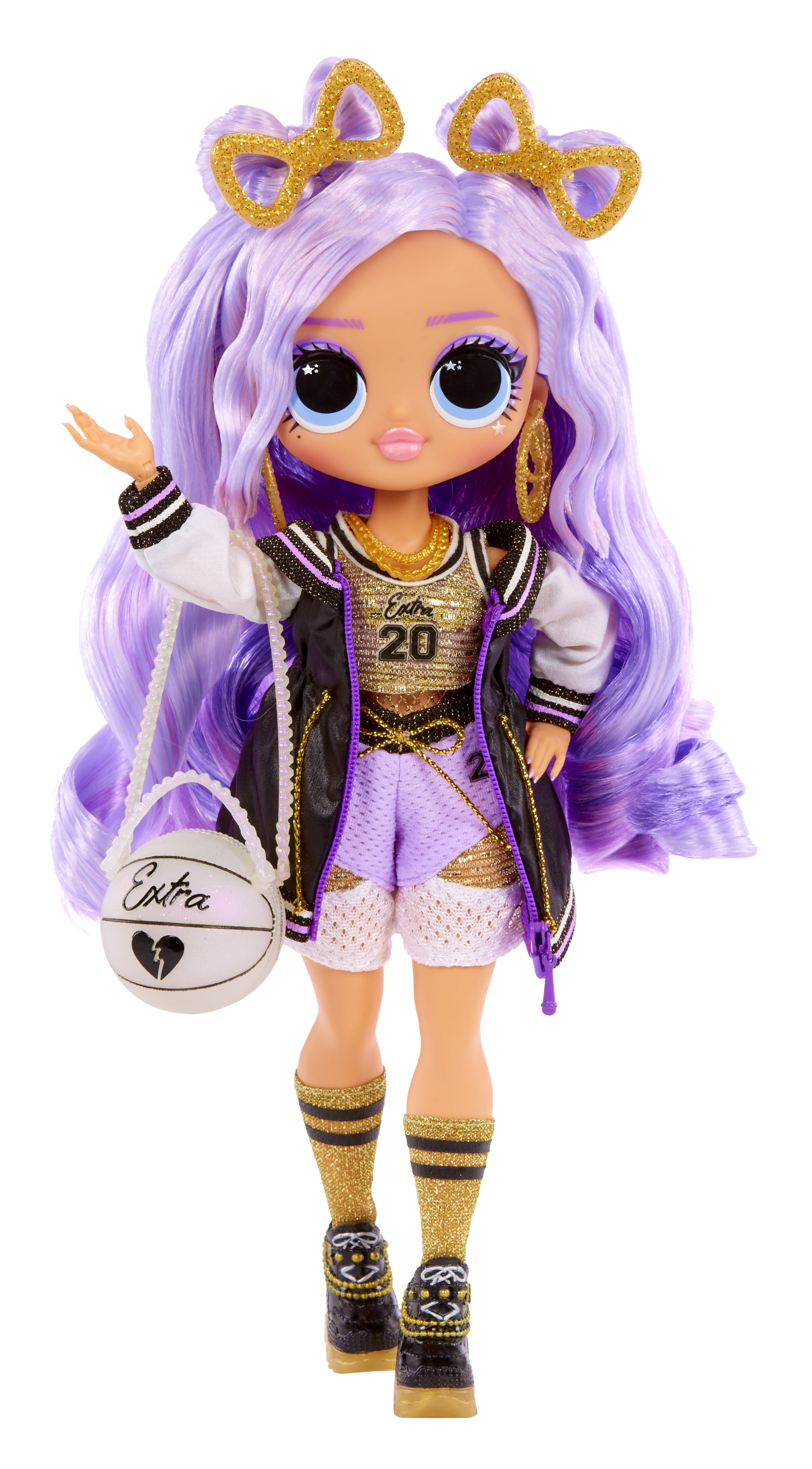 L.O.L Surprise! LOL Surprise OMG Sports Fashion Doll Sparkle Star with 20 Surprises Including Multiple Fashion & Sports Accessories – Great Gift for Kids Ages 4+