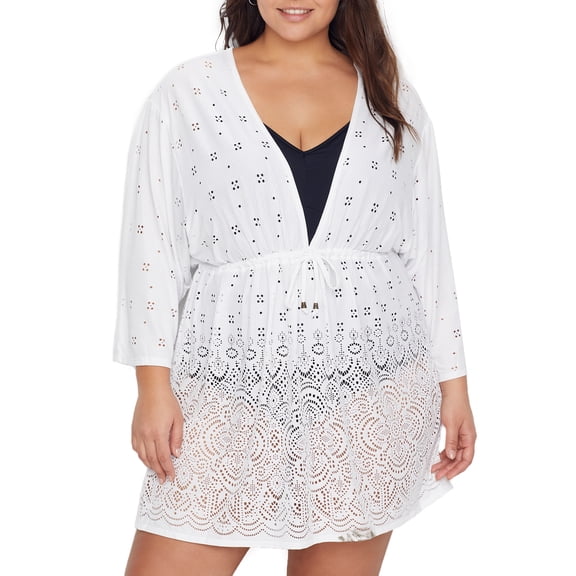 Dotti Womens Plus Size Gypsy Gem Swim Cover-Up Style-DTGGC2X0 Swimsuit