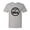 Heather Grey, variant on PleaseMeTees™ Mens from Born Made in Seattle WA State Logo Label HQ Tee