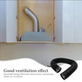 Flexible Aluminum Pipe Dryer Vent Hose Air Tubing Kit for Tight Space 4