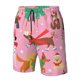 thumbnail image 4 of Balery Different Dogs Christmas Traje de Baño Estilo Hawaiano para Hombre, Shorts de Secado Rápido con Bolsillos-Large, 4 of 6