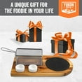 thumbnail image 7 of Yukon Glory Burger Board Serving Set Wooden Serving Trays with Grill Basket, 7 of 7