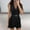 Black, variant on Women's Fashionable Spring And Summer Temperament Commuting V Neck Can Tie Belt Jumpsuit Womens Casual Jumpsuit Tube Rompers for Women Denim Pantsuit for Women Prom Jumpsuits And Rompers for Juniors