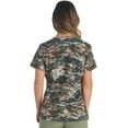 thumbnail image 3 of Dickies EDS Scrubs Top For Women V-Neck Print DK617, 3 of 7