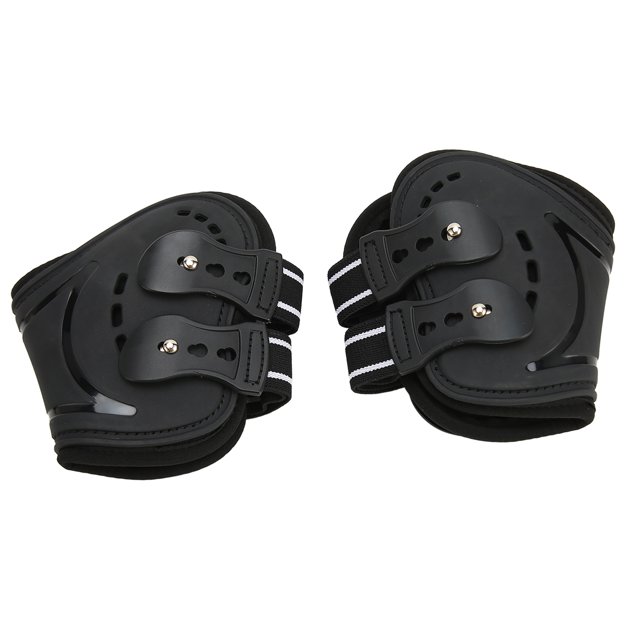 2 Pcs Horse Boots, Lightweight Open Front Horse Tendon Boots Adjustable Fetlock Boots Brace Guard Boots For Horse Leg Protection With Buckle Easy To Wear