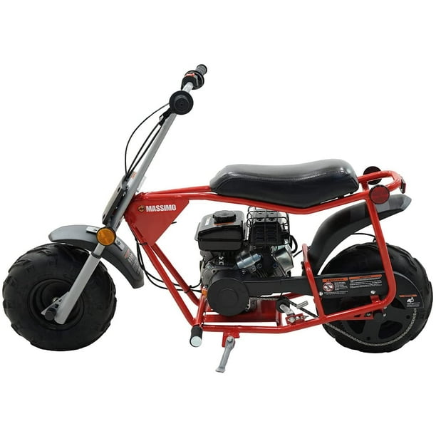 Massimo Mini Bike Off-Road Motorcycle Gas Scooter for Kids MB100 (Red) Walmart.com