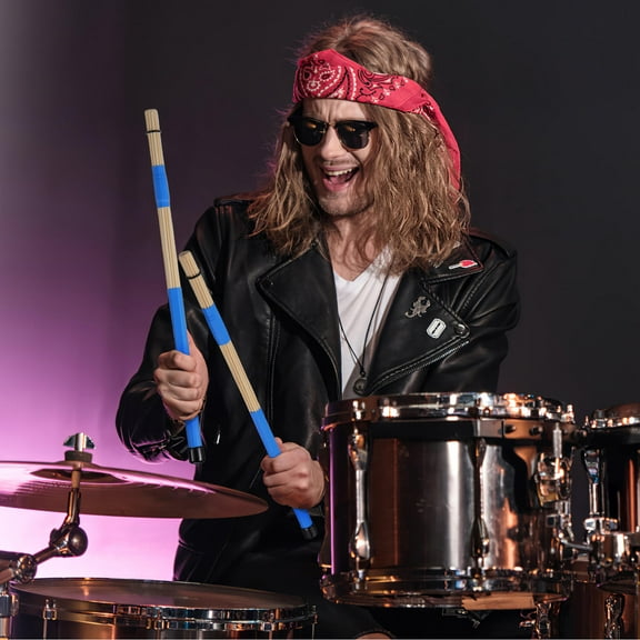 GAXIRE 1 Pair Mini Drumsticks Lightweight Comfortable Design for Musicians and Beginners Practice