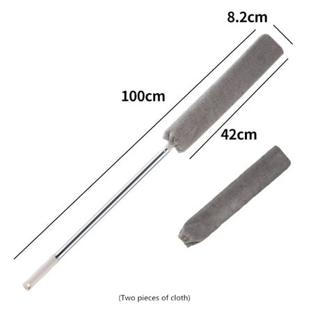 

Free Shipping Dust Brush Artifact Bedside Wardrobe Bed Floor Gap Clean Fur Hair Cleaning Dusty Microfibre Household Cleaning