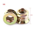 thumbnail image 2 of FAGINEY 20pcs Carbon Steel Hex Socket Drive Insert Nuts Threaded For Wood Furniture ,Insert Nut, Furniture Nut, 2 of 2