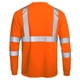 thumbnail image 4 of Amzcrzy - Sudadera Para Hombre, Reflectante, Transpirable, Informal, De Color Sólido, Cuello Redondo, Manga Larga, Color Naranja, Xl, 4 of 7