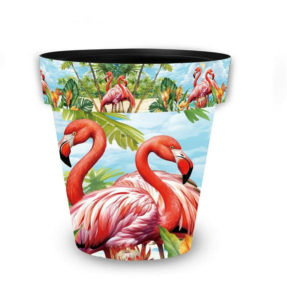 Briarwood Lane Flamingo Pair Medium Planter