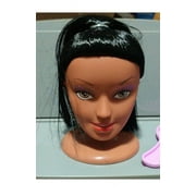 Fashion Doll Styling Head With Comb Go Styling Head, Black Hair, Poupée Mode Fun New With Comb. 4.3 inches Kids Toys for Ages 5 Up