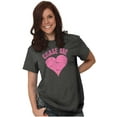 thumbnail image 5 of Chase Me Funny Valentines Day Joke Women's Graphic T Shirt Tees Brisco Brands M, 5 of 6