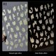 thumbnail image 1 of 1 unidad de pegatinas 3D con purpurina reflectante para uñas, diseño de estrella en polvo plateado, láminas de corazón de amor láser, decoración brillante para manicura, nuevo zhangmengya  LED, 1 of 2