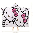 thumbnail image 2 of Hello Kitty Blanket Hoodie, Wearable Blanket, Cloak Hooded Throw Blanket, Soft Warm Fluffy Blankets for Bed Couch Sofa, 2 of 8
