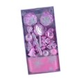 thumbnail image 3 of Conjunto de 30 adornos navideños para fiestas, año Nuevo, cumpleaños o cualquier otra ocasión. Decoraciones navideñas, recuerdos de fiesta. Rosa claro, 3 of 8