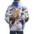 thumbnail image 6 of Genshin Impact Mens Active Sweatshirts Cozy Hoodie 3d Graphic Sweater Casual Winter Clothes Tops Coat X-Large, 6 of 7