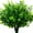 02 Eucalyptus, variant on 8 Pcs Artificial Greenery Plants Outdoor UV Resistant Fake Plants Boxwood Shrubs Grass for Farmhouse Home Garden Patio Backyard Wedding Indoor Outsides Decor(Eucalyptus)