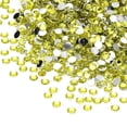 thumbnail image 1 of Paquete de 10000 Strass de Resina con Respaldo Plano, Cristales de 3mm para Manualidades/Ropa/Decoración de Uñas [Amarillo Limón], 1 of 6