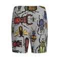 thumbnail image 2 of Haiem Bright Insects Men's Pajama Short with Soft Woven Cotton Elastic Waistband Sleep Short-Small, 2 of 9