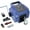 Blue - 5000 lbs - Wire Rope - Extra Pulley Hook, variant on 12V Electric Winch, Slide-On Hitch Adapter and Handheld Remote, 5000 lbs Marine Rated Load Capacity - Wire Rope - Extra Pulley Hook