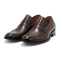 thumbnail image 2 of Hakki Men's Paola Slip On Leather Loafers, Brown,7-7.5 M US, 2 of 7