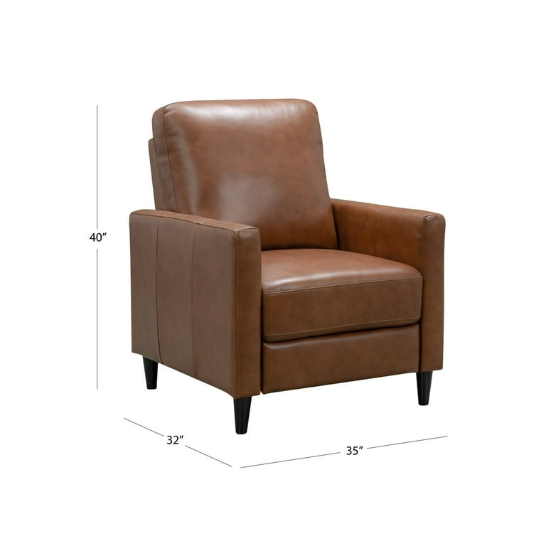Cerine Genuine Leather Manual Recliner Position Type 2 Position Reclining Type Manual
