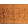 thumbnail image 1 of Ahgly Company Indoor Rectangle Oriental Orange Industrial Area Rugs, 7' x 9', 1 of 4