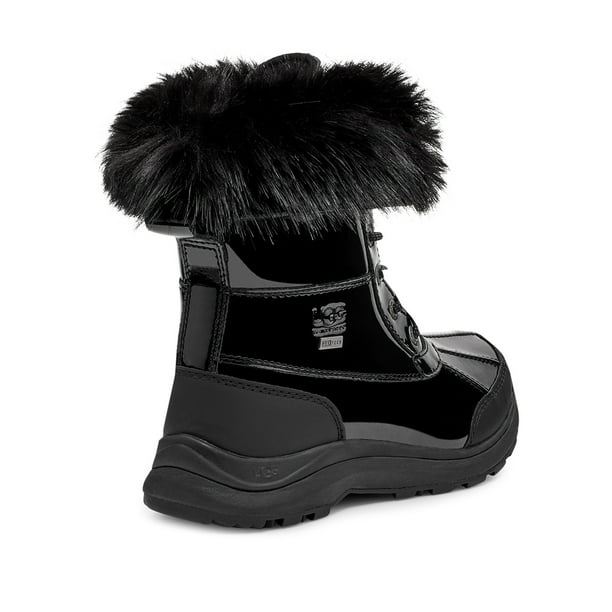 Black patent clearance leather ugg boots