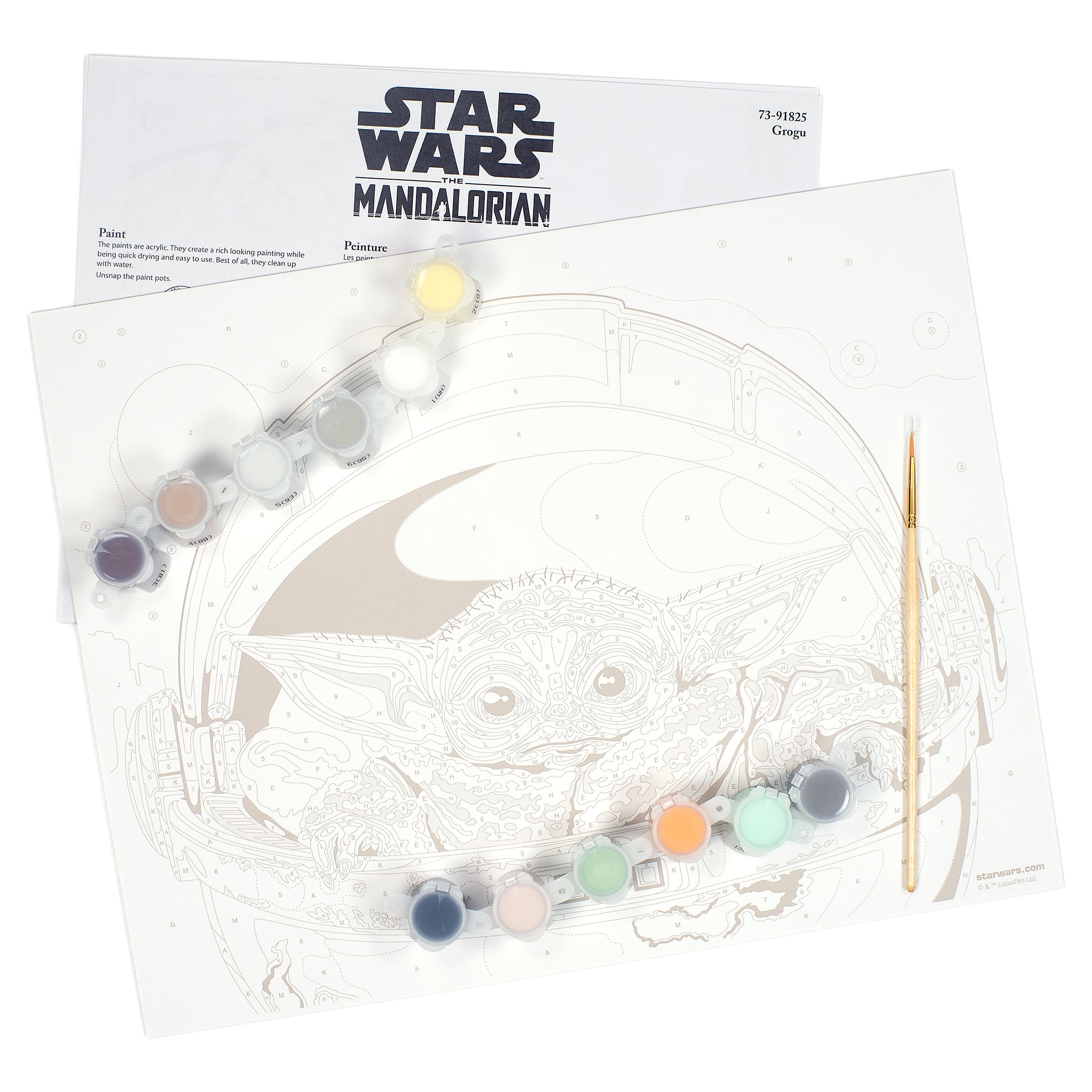 Star Wars With Multi-Color Paint by Numbers - Paint My Numbers
