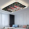 thumbnail image 2 of Black Gnomes Christmas Fluorescent Light Covers, Xmas Ball Gifts Snowflake Magnetic Light Covers for Ceiling Lights, Fluorescent Ceiling Shade Filters for Classroom Bedroom Office 4x2Ft x 2PCS, 2 of 8