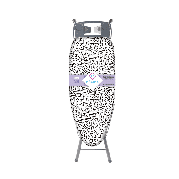 Funda Repuesto para Burro de Planchar Wide 122cm x 46cm 100% Algodón +Teflon Máxima Hogar