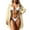 Beige, variant on Womens Swim Suit Coverup Beach Cover Up Jacket Bikini Cardigan Button Down Shirt Solid Color Loose Fit BU2 L