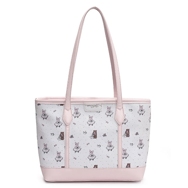 Bolso mano PU WDOplteas dibujos animados elegante para Mujer
