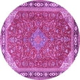 thumbnail image 1 of Ahgly Company Indoor Round Persian Purple Traditional Area Rugs, 8' Round, 1 of 4