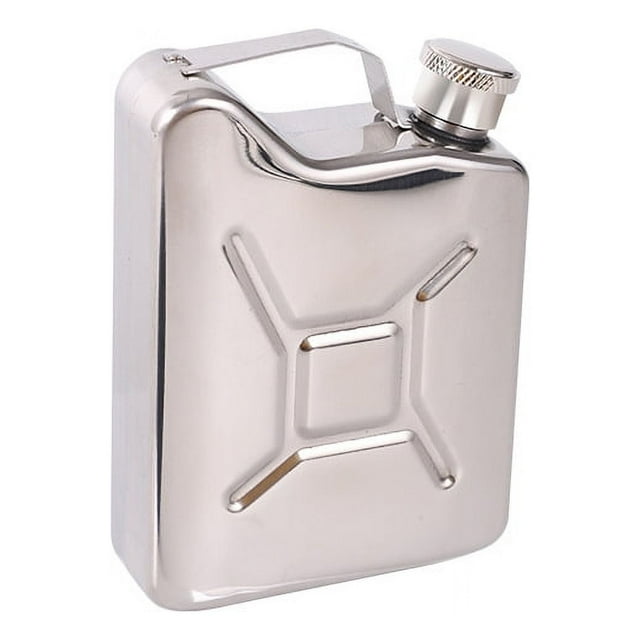 Petaca con embudo portátil para whisky, vino, 5 onzas, creativa, pequeña, de acero inoxidable, para licor de whisky, regalo personalizado, petacas ocultas para licor para mujeres