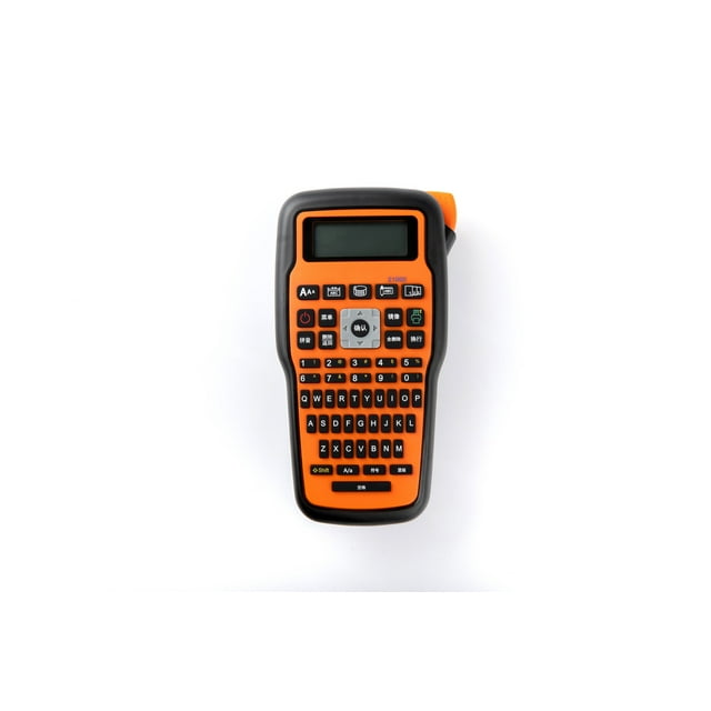 UBICON Portable, Handheld Label Maker for Office Organization - Multi-Function Machine for Easy Label Printing (Orange Color)