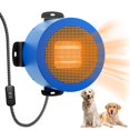 thumbnail image 1 of Calentador para casa de perro TURBRO Neighborhood, 400 W, soporte de pared, azul, 1 of 8