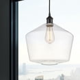 thumbnail image 2 of 616-1P-BK-G652-12 Innovations Lighting Cindyrella - 1 Light Mini Pendant In Industrial Style-13.75 Inches Tall and 12 Inches Wide-Matte Black, 2 of 2
