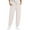 White, variant on Mgmyaa Women's Casual Wide Leg Jogger Pants with Pockets Drawstring Elastic High Waist Lounge Comfort Relaxed Fit Trousers