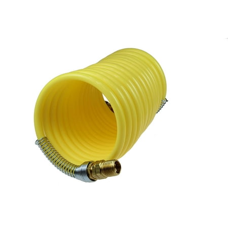

Coilhose Pneumatics N12-50B Coiled Nylon Air Hose 1/2-Inch ID 50-Foot Length with (2) 1/2-Inch Swivel Fittings