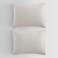 thumbnail image 4 of Calvin Klein LIGHT BEIGE Washed Percale 3 Piece Comforter Set, US King, 4 of 4